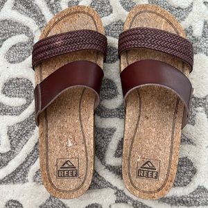 Reef cushion Vista slides, Size 8.5, practically new